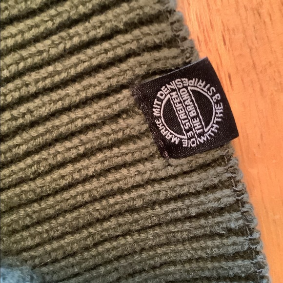 ADIDAS GREEN PULLOVER SWEATER GREEN WITH CAMO TRIM AND ELBO PATCH MEN’S M - Picture 6 of 9